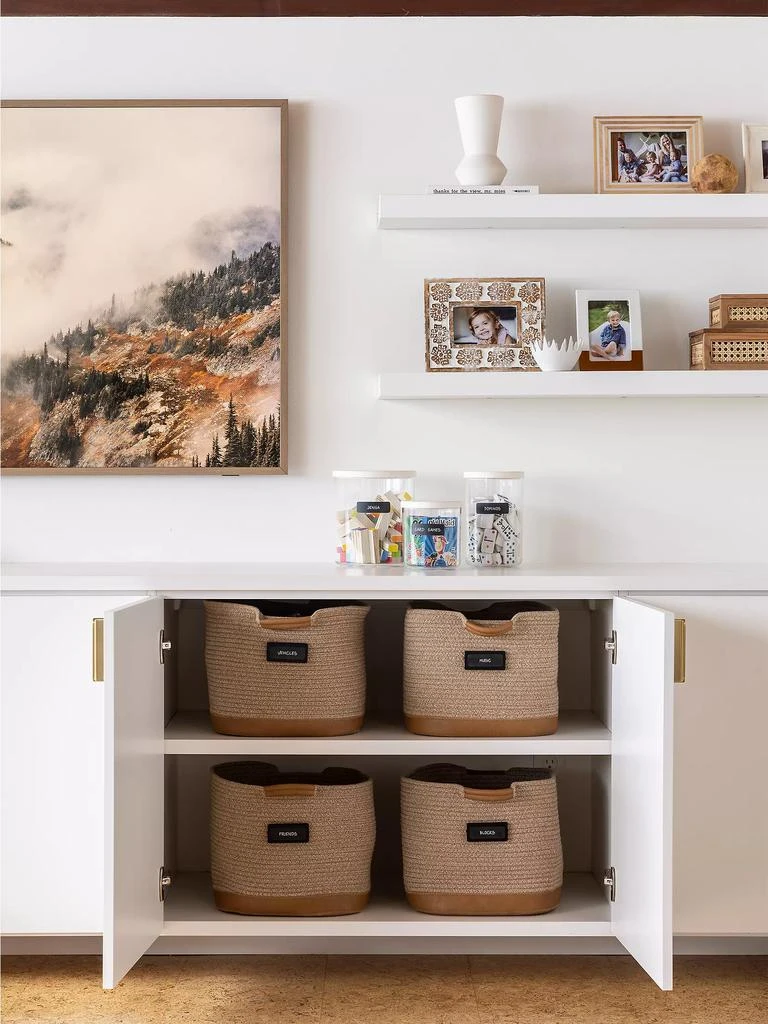 Faux Leather Rope Bin 商品