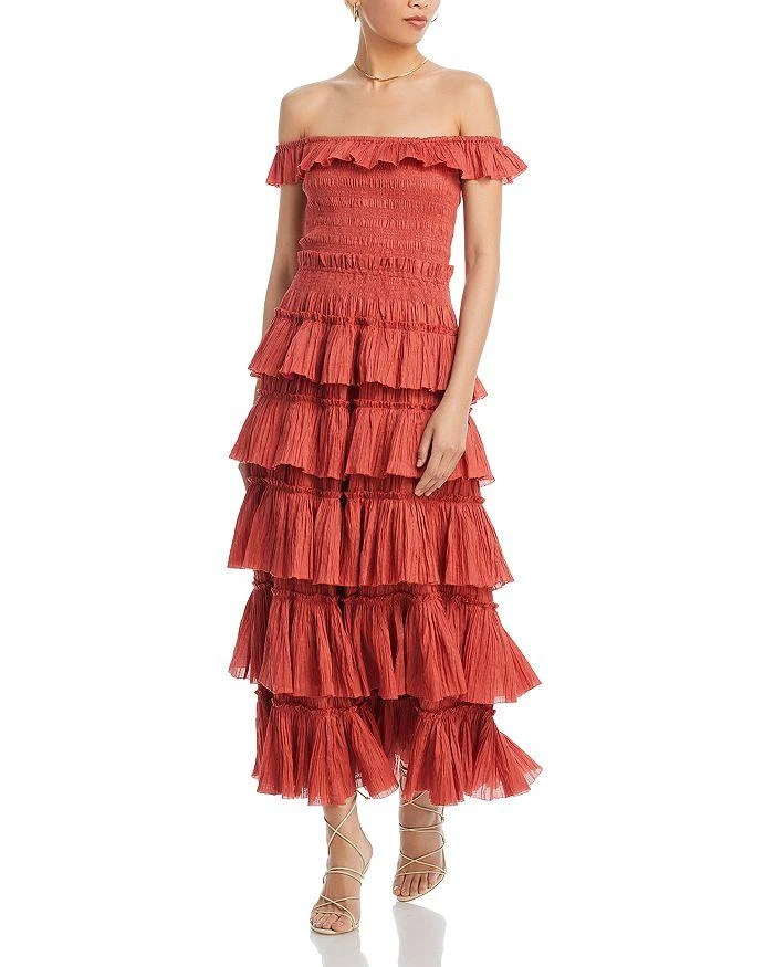 商品Sea|Micah Ruffled Dress,价格¥1271,第1张图片