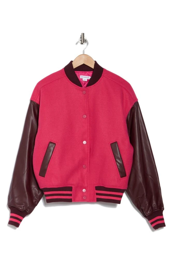 商品Good American|Varsity Bomber Jacket,价格¥197,第3张图片详细描述