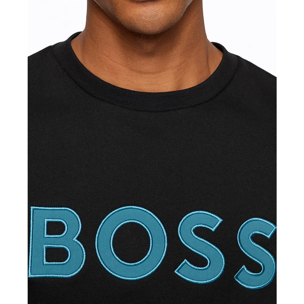 商品Hugo Boss|Men's Relaxed-Fit Sweatshirt,价格¥581,第3张图片详细描述