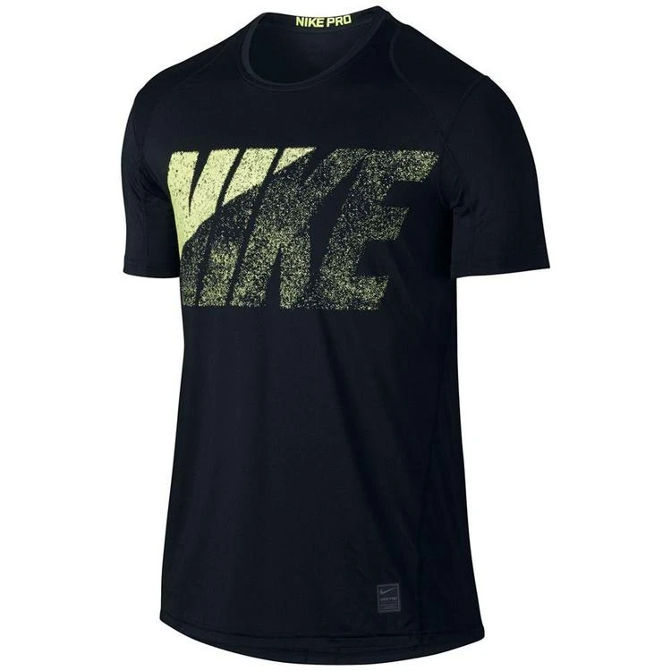 商品NIKE|Men's Pro Dri-FIT Logo-Print Fitted T-Shirt,价格¥195,第1张图片