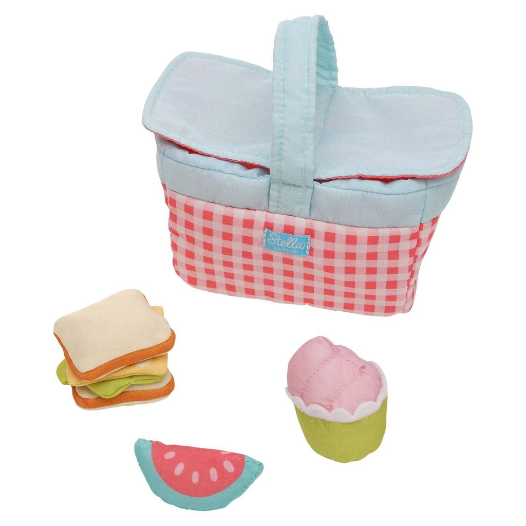 商品Manhattan Toy|Manhattan Toy Stella Collection Picnic 5 Piece Baby Doll Picnic Playset for 12" and 15" Stella Dolls,价格¥204,第2张图片详细描述
