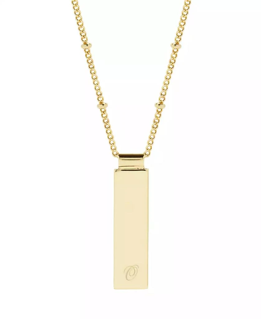 Maisie Initial Gold-Plated Pendant Necklace 商品