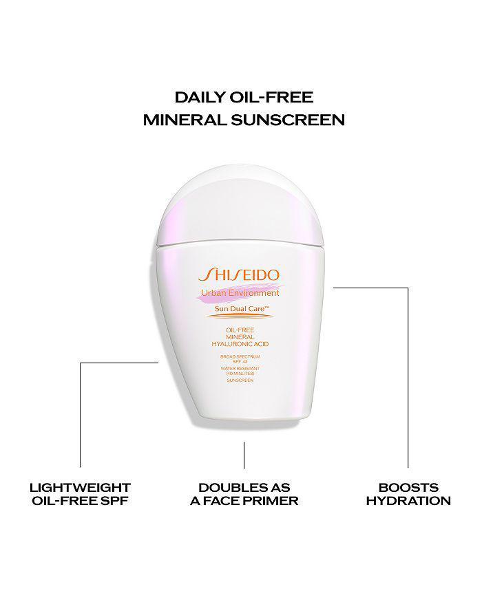 商品Shiseido|Urban Environment Oil Free Mineral Sunscreen SPF 42 1 oz.,价格¥277,第6张图片详细描述