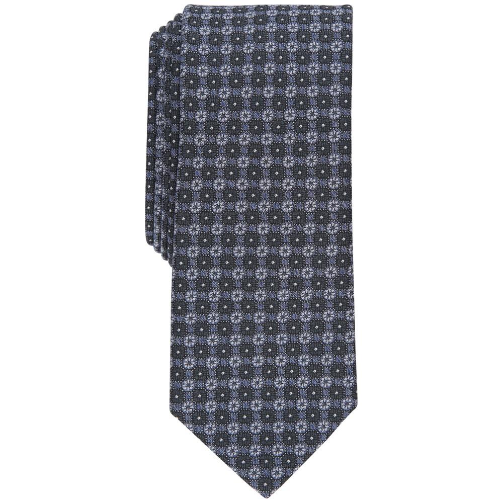 Men's Daisey Skinny Floral Neat Tie, Created for Macy's商品第1张图片规格展示