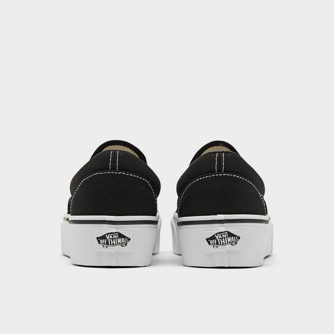 Women's Vans Classic Slip-On Platform Casual Shoes商品第4张图片规格展示