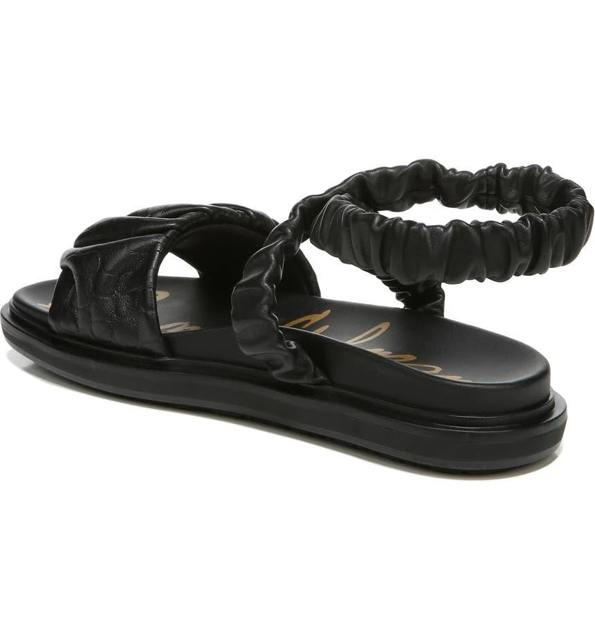 商品Sam Edelman|Velma Ruched Ankle Strap Sandal,价格¥230,第2张图片详细描述