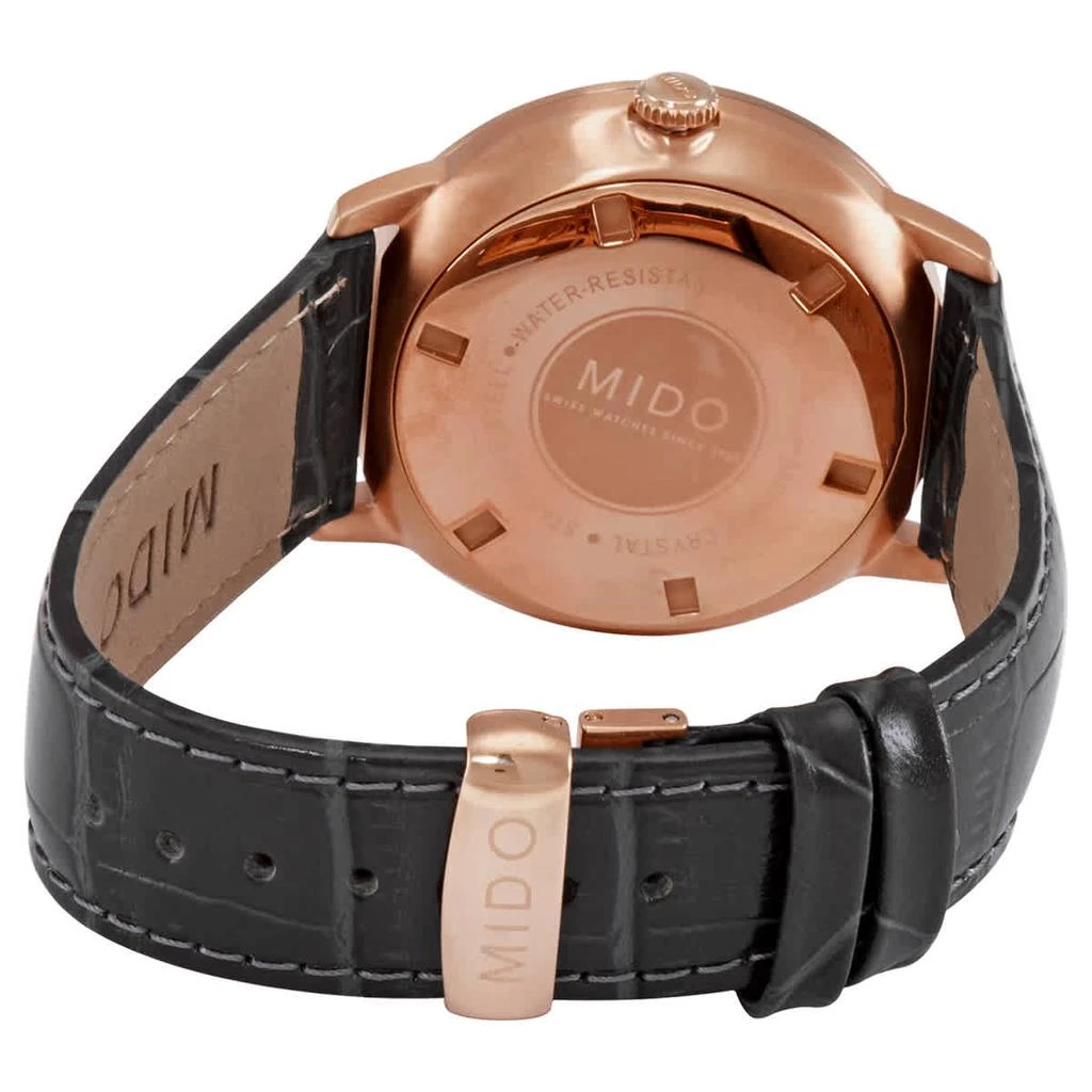 商品MIDO|美度指挥官系列烟煤灰色男士机械腕表,价格¥2668,第3张图片详细描述