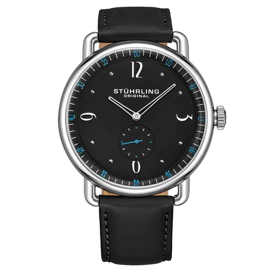 商品Stuhrling Original|Symphony Black Dial Mens Watch M15481,价格¥628,第1张图片