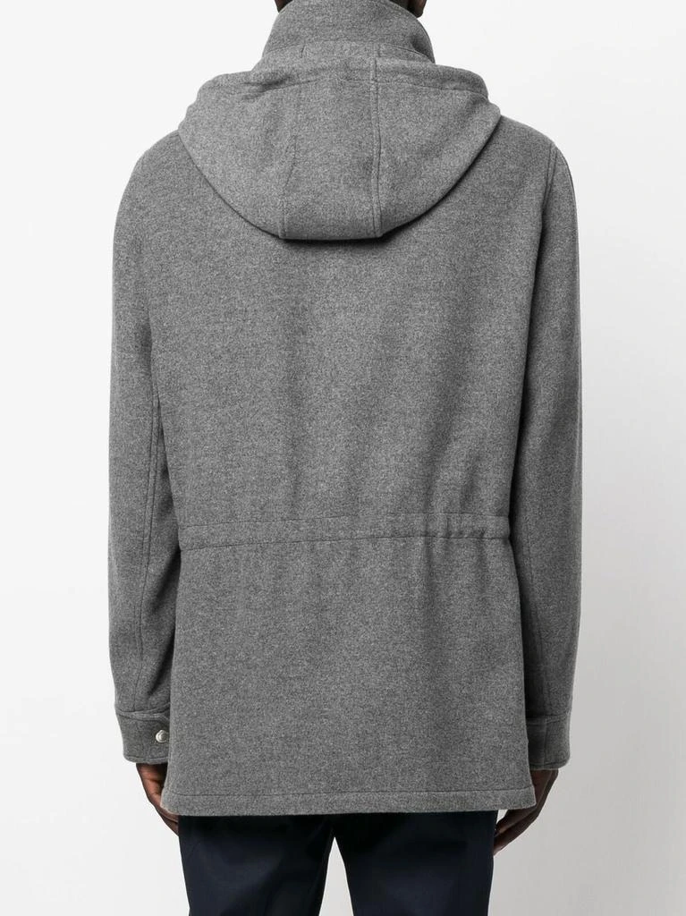 商品Brunello Cucinelli|Brunello Cucinelli Coats Grey,价格¥29739,第3张图片详细描述