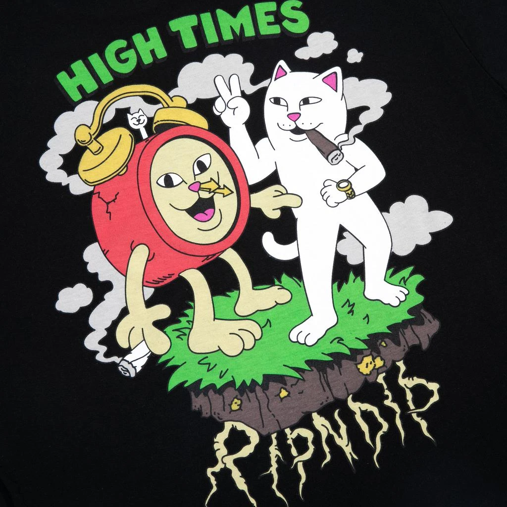 商品RIPNDIP|Ripndip x High Times Tee (Black),价格¥152,第3张图片详细描述