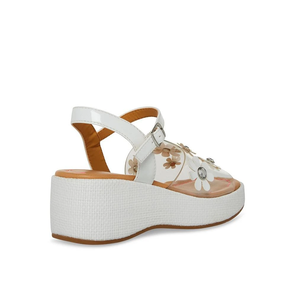Little Girls Jfarrah Flower Wedge Sandals 商品