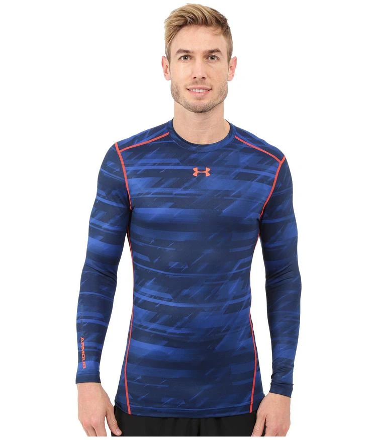 商品Under Armour|UA Coldgear® Armour® Printed Compression Crew,价格¥362,第1张图片