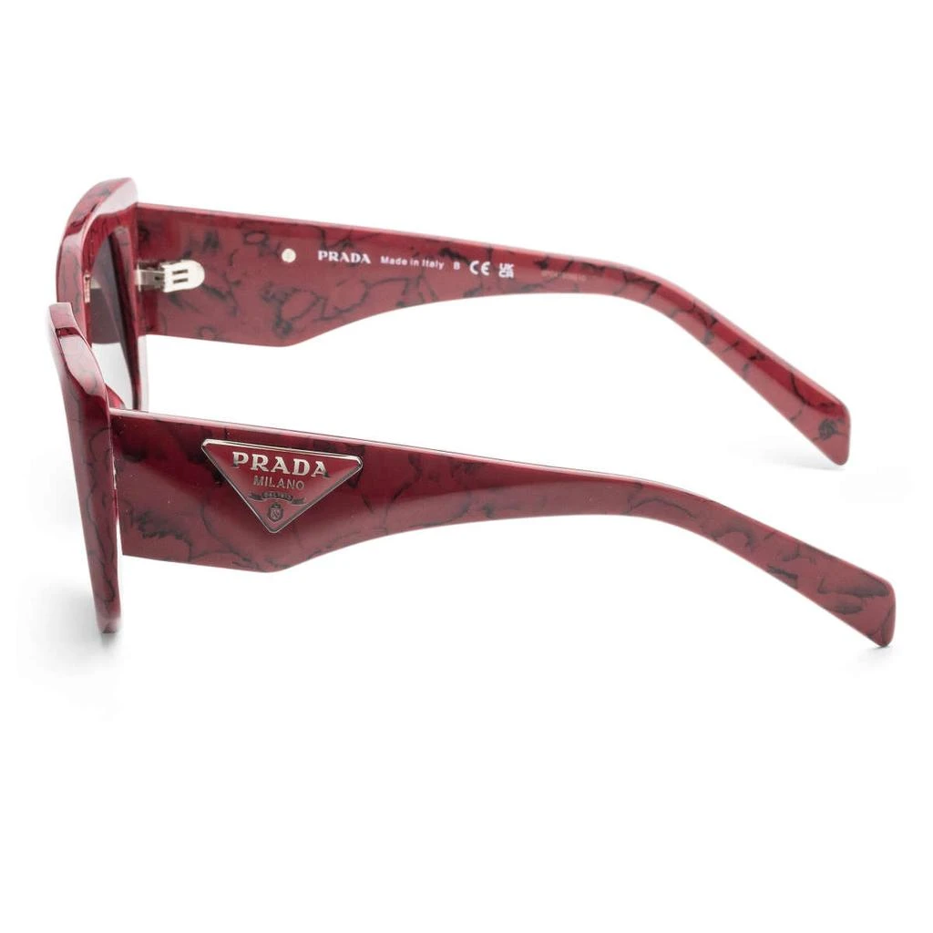 商�品Prada|Prada 红色 Irregular 太阳镜,价格¥1368,第2张图片详细描述