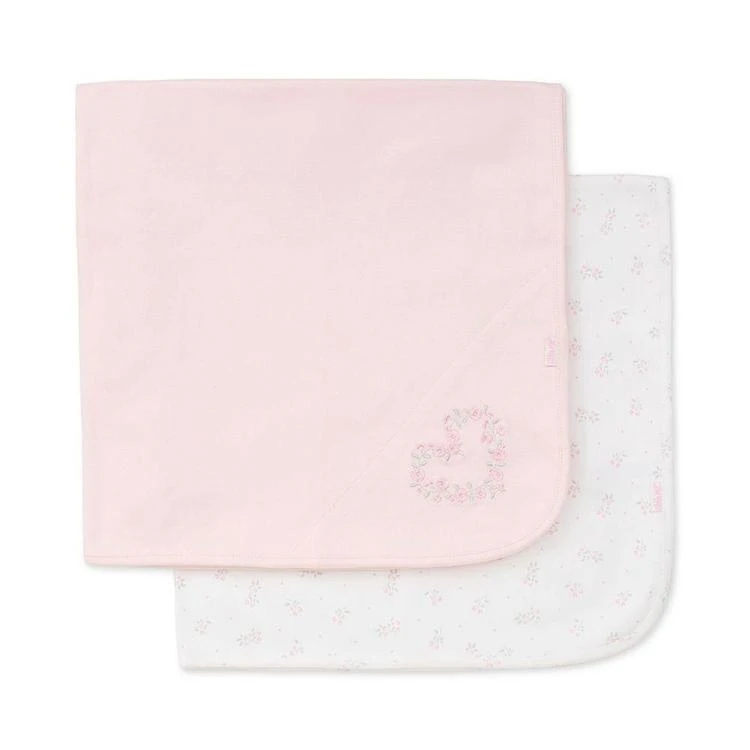 商品Little Me|2-Pk. Petals Cotton Blankets, Baby Girls (0-24 months),价格¥186,第2张图片详细描述