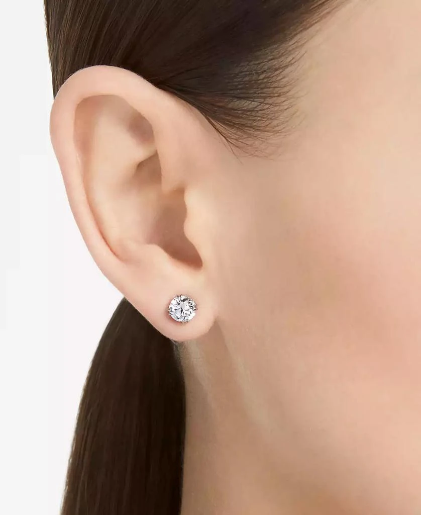 商品Swarovski|Silver-Tone Constella Crystal Stud Earrings,价格¥669,第4张图片详细描述