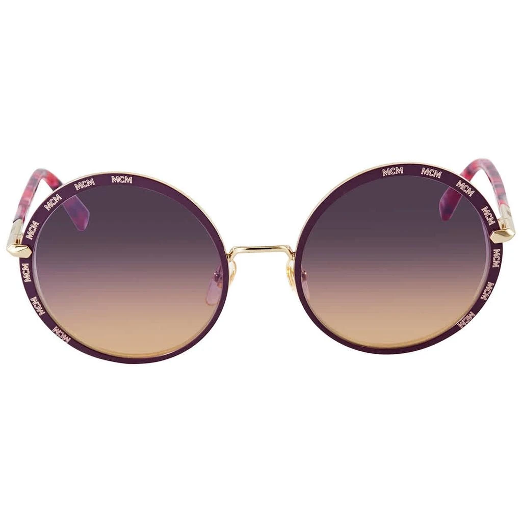 商品MCM|MCM Wine Round Ladies Sunglasses MCM127S 720 55,价格¥391,第2张图片详细描述