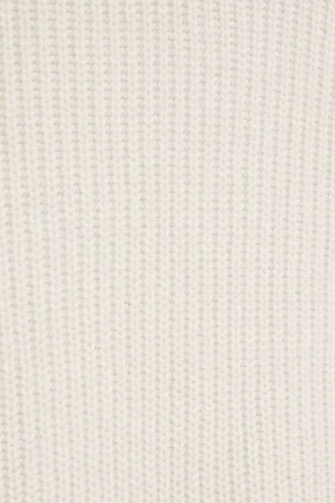 商品Michael Kors|Asymmetric ribbed cashmere and linen-blend sweater,价格¥2547,第4张图片详细描述