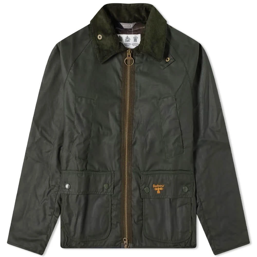 商品Barbour|Barbour Beacon Bedale Wax Jacket,价格¥2986,第1张图片