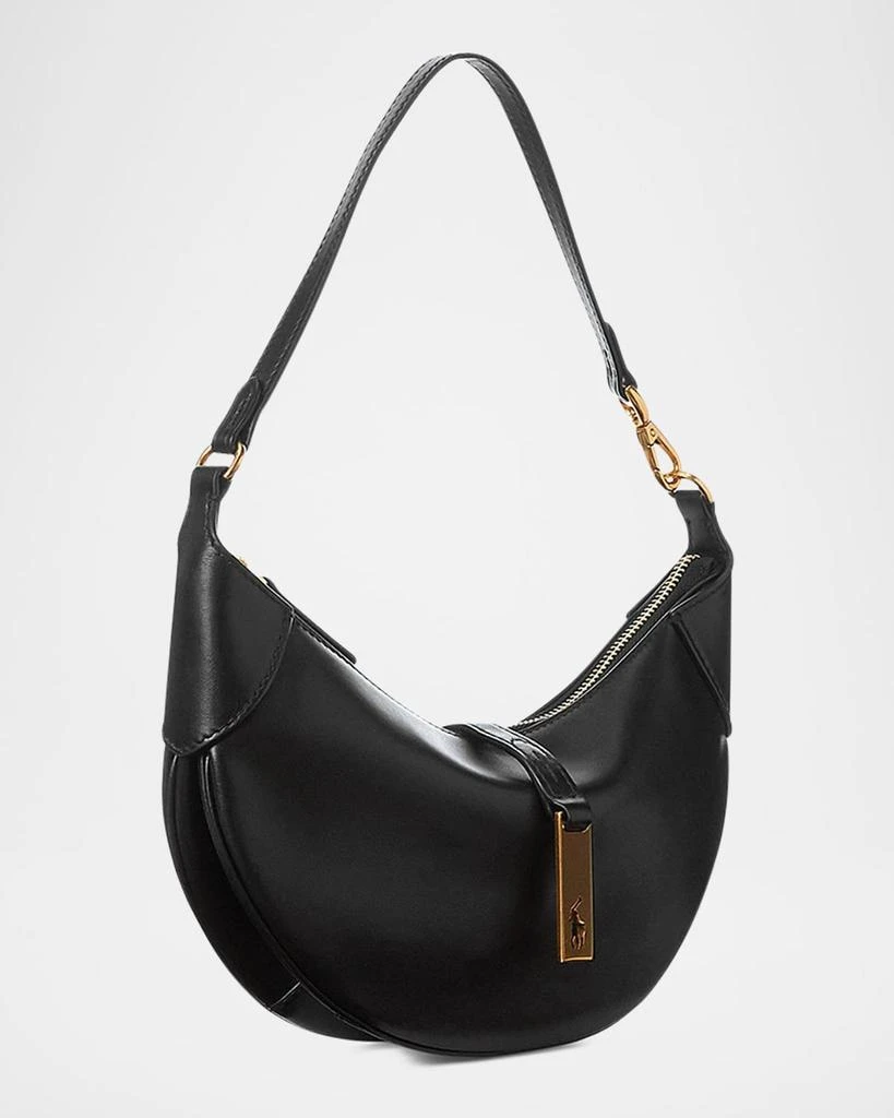 商品Ralph Lauren|Polo ID Mini Calfskin Shoulder Bag,价格¥3871,第2张图片详细描述