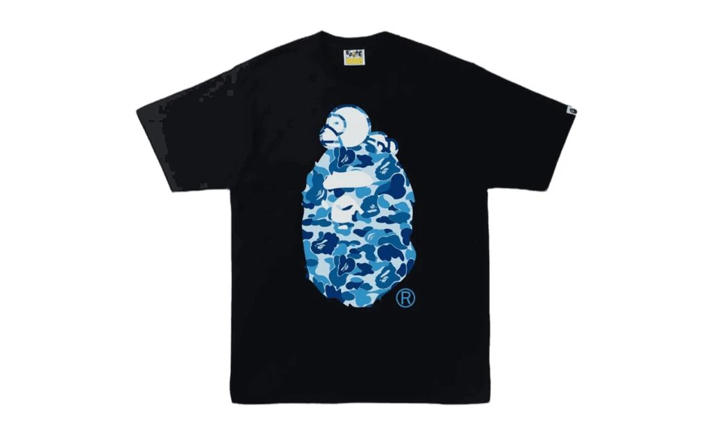 商品Bape|Bape ABC Black/Blue Camo Milo On Big Ape T-Shirt,价格¥1383,第1张图片