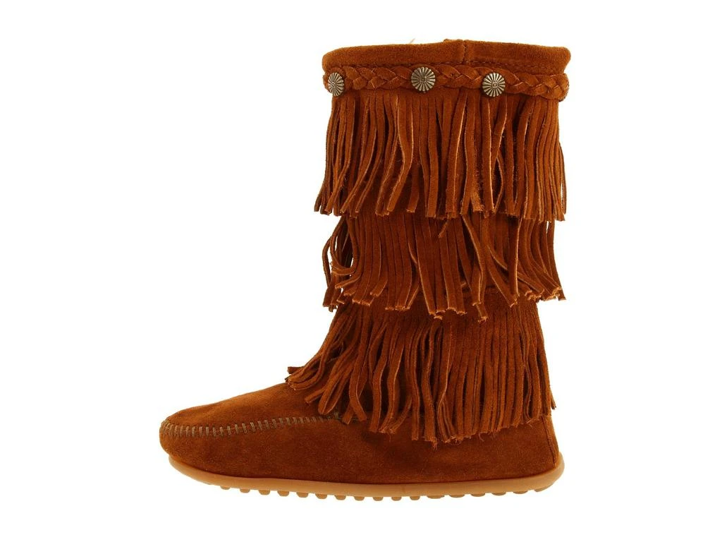 商品Minnetonka|3-Layer Fringe Boot (Toddler/Little Kid/Big Kid),价格¥418,第4张图片详细描述