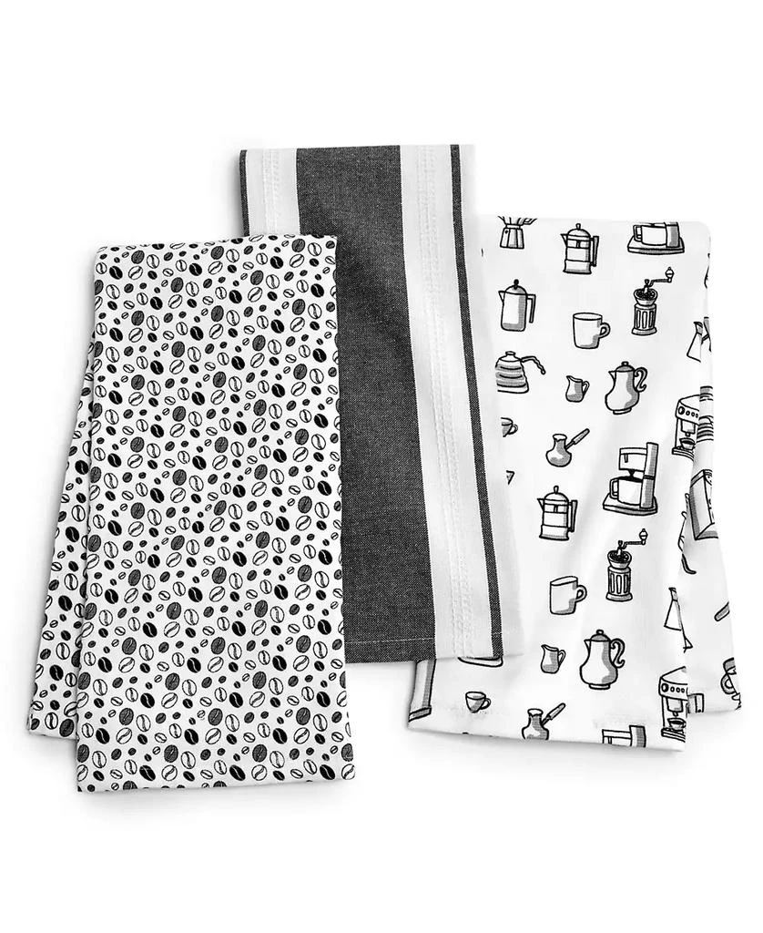 商品The Cellar|3-Pack Cotton Coffee Towels Set,价格¥178,第1张图片