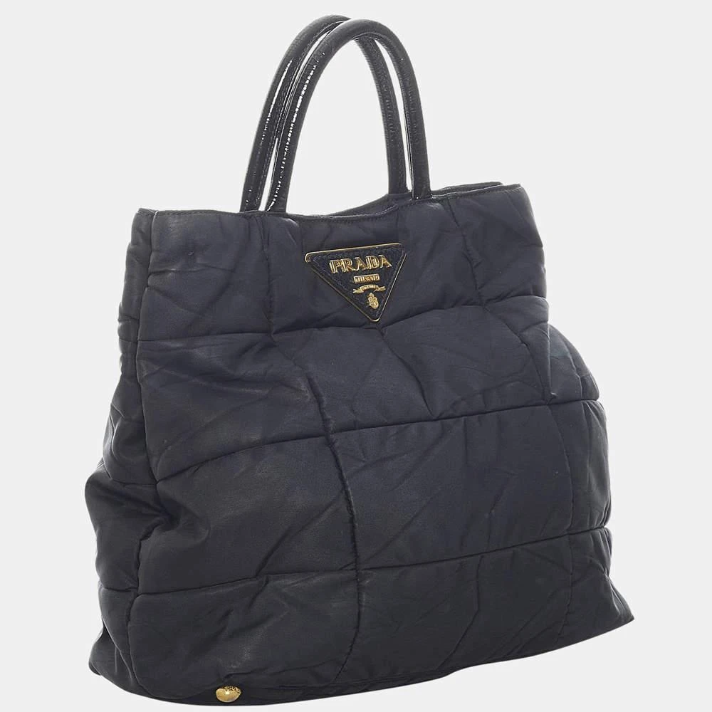 商品[二手商品] Prada|Prada Black Tessuto Bomber Handbag,价格¥5931,第2张图片详细描述