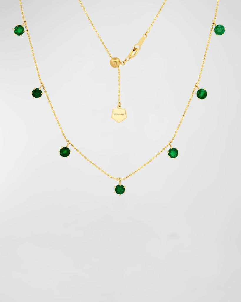 商品Graziela Gems|18k Gold Floating Emerald Necklace,价格¥27723,第1张图片