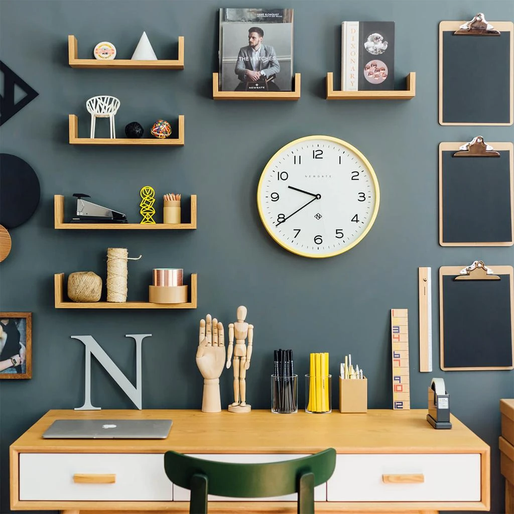 Number Three Echo Wall Clock - Marshmallow Pink 商品