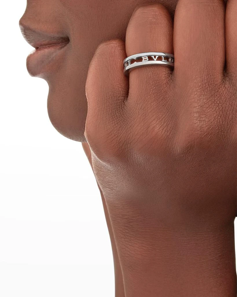 商品BVLGARI|B.Zero1 White Gold 1-Band Logo Ring, EU 51 / US 5.75,价格¥14892,第5张图片详细描述