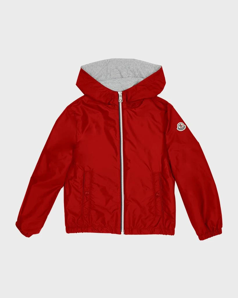 商品Moncler|Boy's Urville Hooded WInd-Resistant Jacket, Size 4-6,价格¥2354,第1张图片