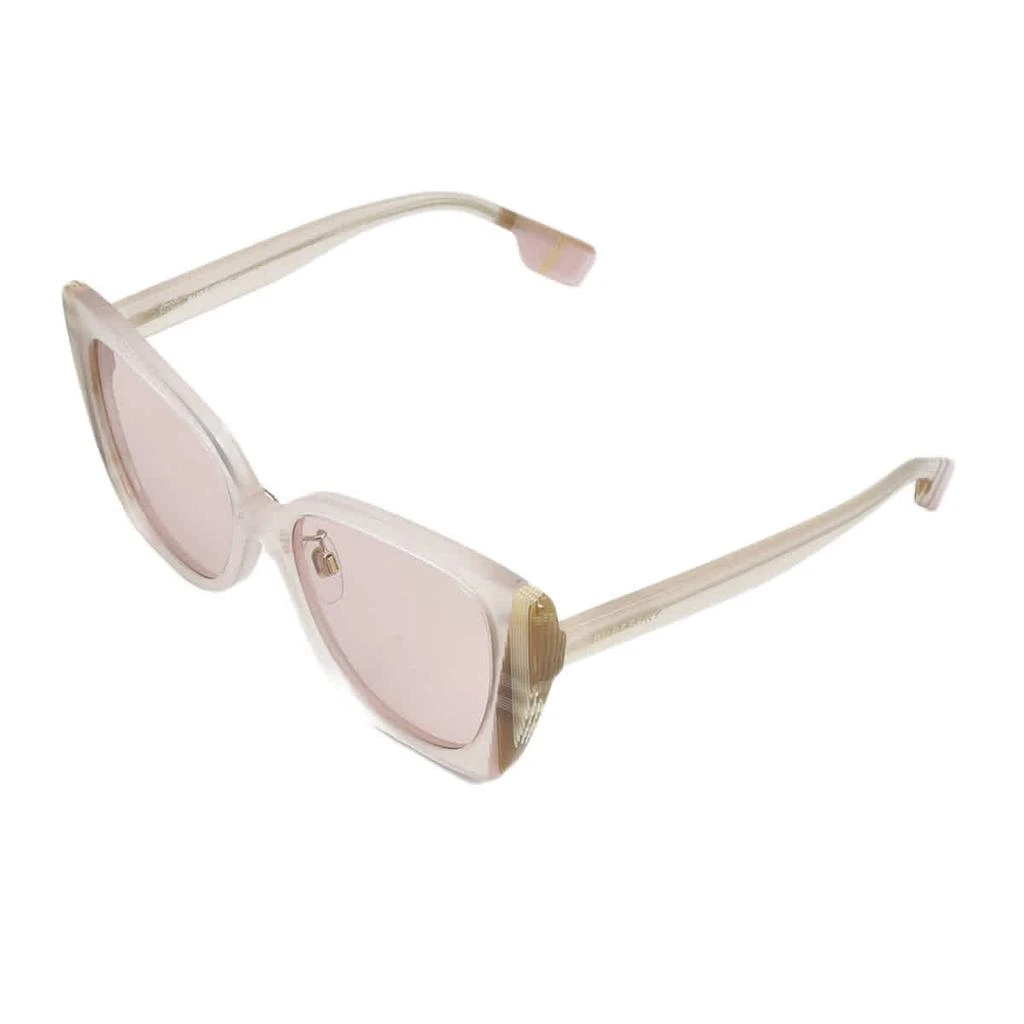 商品Burberry|Meryl Light Pink Cat Eye Ladies Sunglasses BE4393F 4052/5 54,价格¥968,第3张图片详细描述