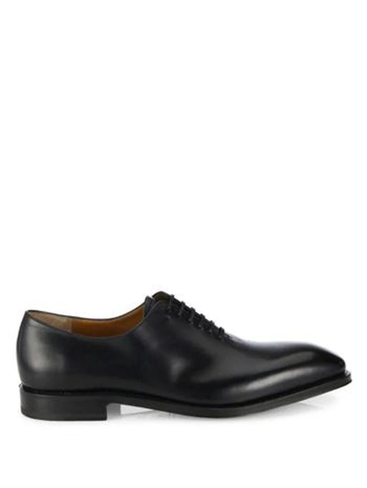 商品Salvatore Ferragamo|Leather Lace-Up Dress Shoes,价格¥7459,第5张图片详细描述