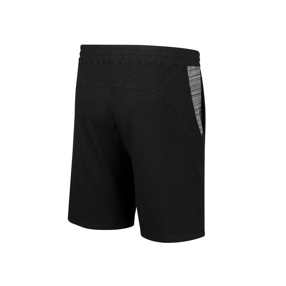 商品Colosseum|Men's Black Wisconsin Badgers Wild Party Shorts,价格¥301,第3张图片详细描述