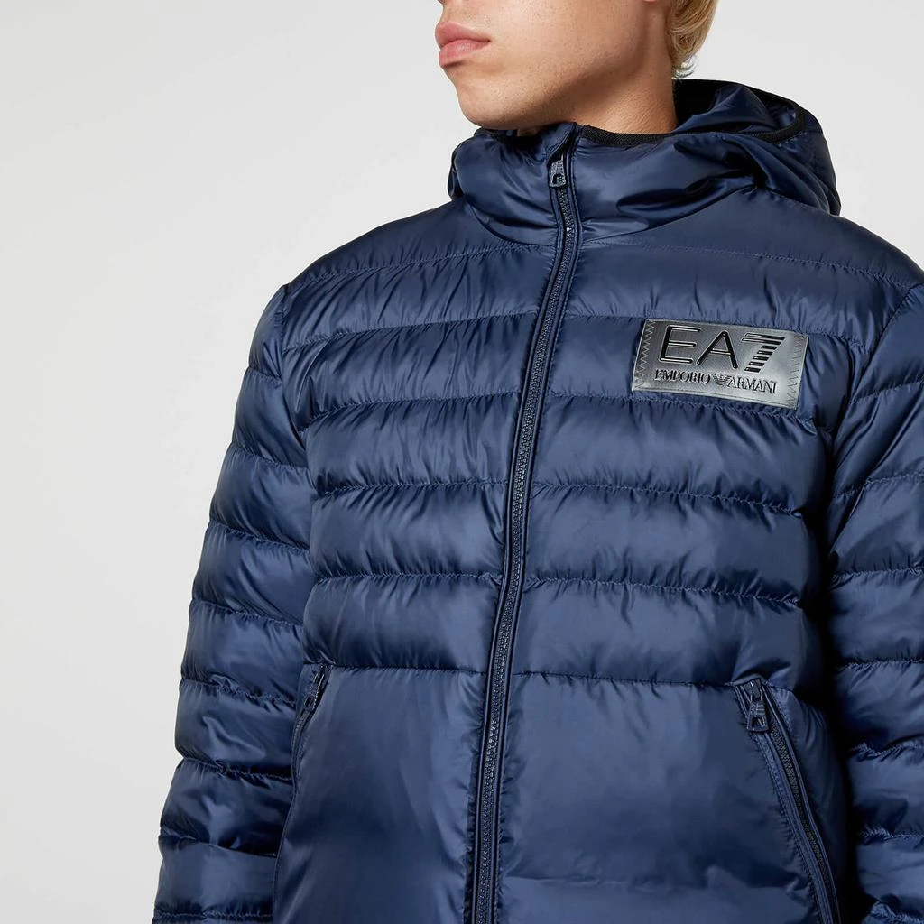 商品EA7|EA7 Full Zip Label Logo Puffer Jacket,价格¥1168,第4张图片详细描述