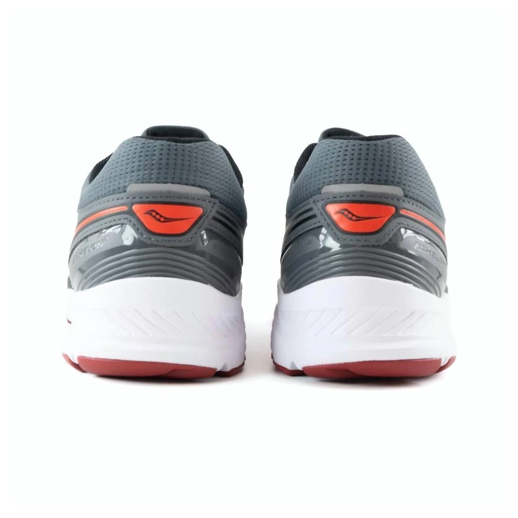 商品Saucony|Men's Echelon 8 Running Shoes - Medium Width In Charcoal,价格¥854,第5张图片详细描述