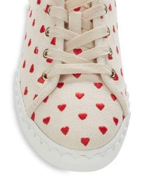 商品Kate Spade|​Vale Heart Canvas Sneakers,价格¥276,第5张图片详细描述