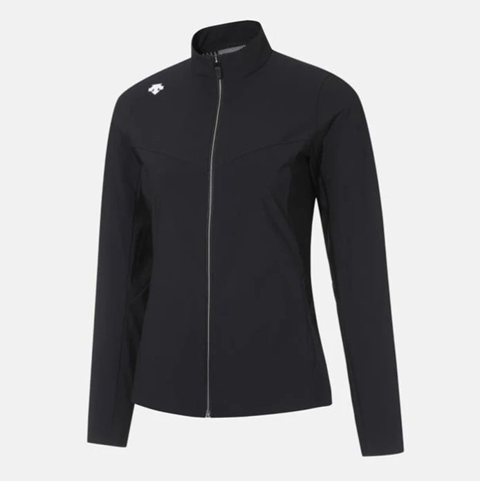 商品DESCENTE|【享贝家】（国内现货-QD） 迪桑特 24新款户外休闲立领冲锋衣  男女同款 黑色 SO223TFT41,价格¥736,第1张图片