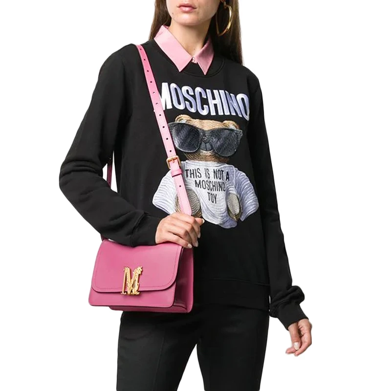 MOSCHINO 黑色女士卫衣/帽衫 EV1708-5527-1555 商品