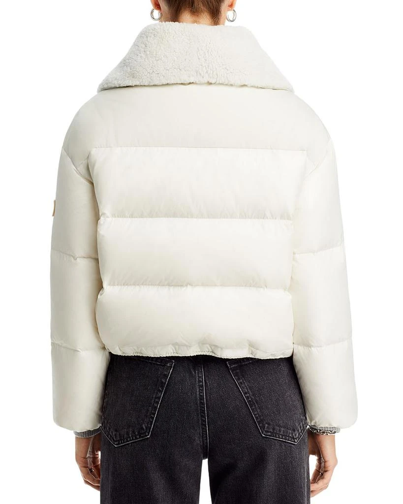 Shearling Collar Down Puffer Jacket 商品