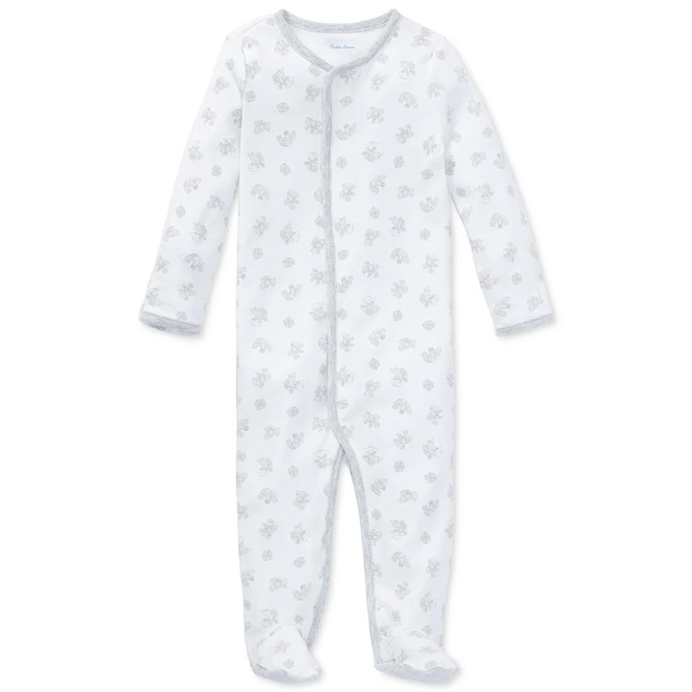 商品Ralph Lauren|婴儿纯棉包脚连体衣,价格¥297,第1张图片