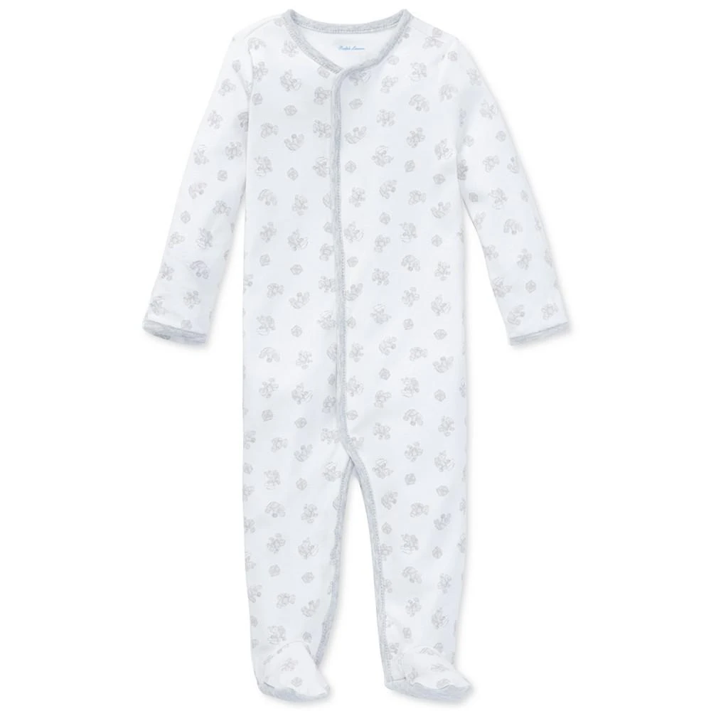 商品Ralph Lauren|婴儿纯棉包脚连体衣,价格¥207,第1张图片