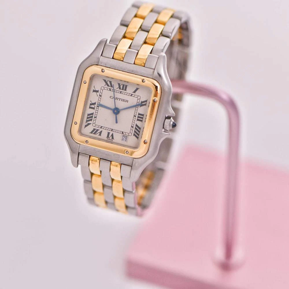 Cartier Panthère Medium Model Steel & Yellow Gold Watch W2PN0007 商品