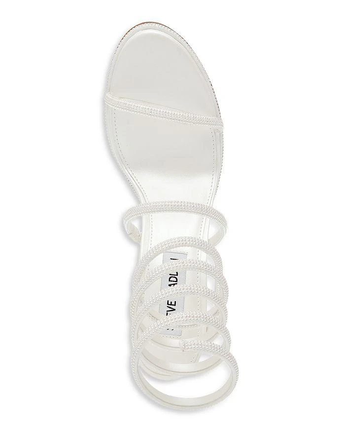 商品Steve Madden|Women's Exotica Embellished High Heel Wrap Sandals,价格¥529,第3张图片详细描述