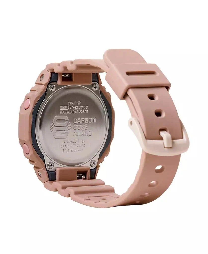 商品G-Shock|Women's Analog Digital Pink Resin Watch, 42.9mm, GMAS2100NC42,价格¥741,第3张图片详细描述