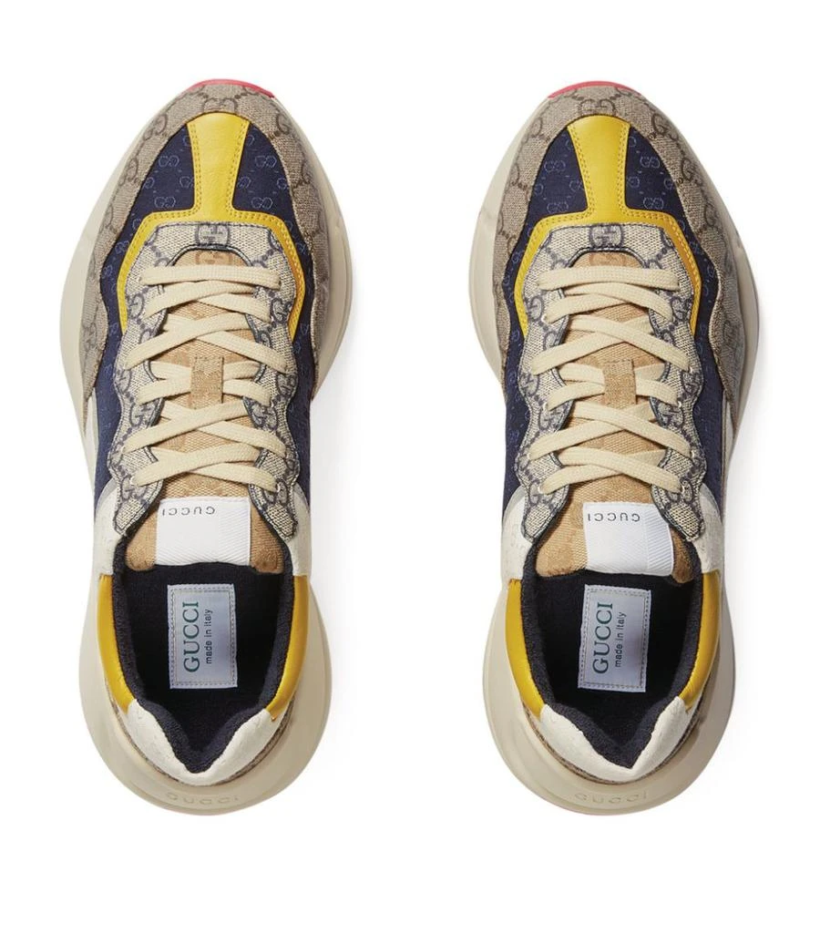 商品Gucci|GG Supreme Rhyton Sneakers,价格¥7237,第2张图片详细描述