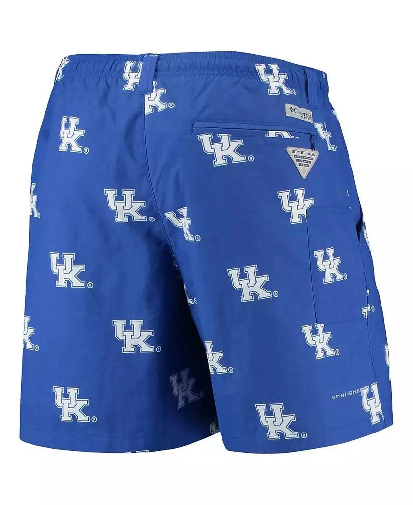 商品Columbia|Men's PFG Royal Kentucky Wildcats Backcast LI 6" Omni-Shade Hybrid Shorts,价格¥277,第3张图片详细描述