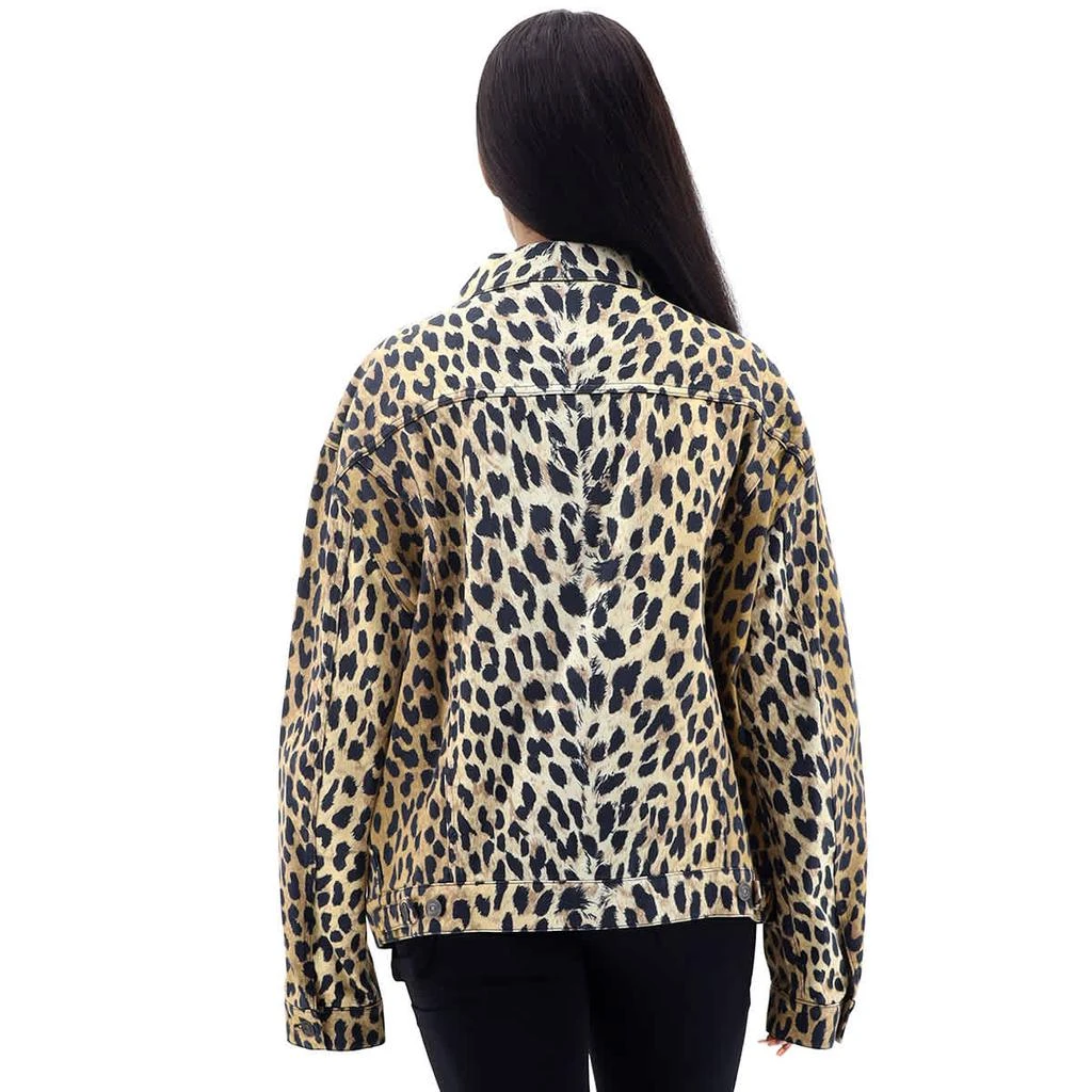 商品Balenciaga|Balenciaga Beige Leopard Print Jacket, Brand Size 36 (US Size 2),价格¥2092,第3张图片详细描述