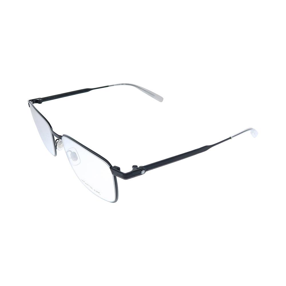 Mont Blanc  MB 0146O 001 Unisex Rectangle Eyeglasses 53mm商品第3张图片规格展示